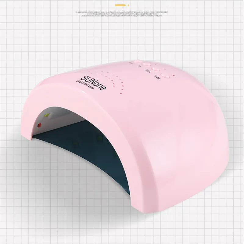 60W UV LED Nail Lamp with 30 Pcs Leds For Curing Gel Nail Dryer Drying Nail Polish Lamp 5/30/60s Auto Sensor Manicure Tools