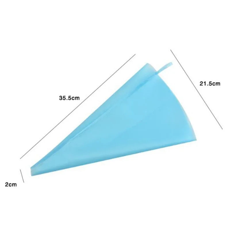 1Pcs Kitchen Gadgets Cream Pastry Bag Baking Accessories DIY Cake Decorating Food Grade Cream EVA Reusable Piping Bags
