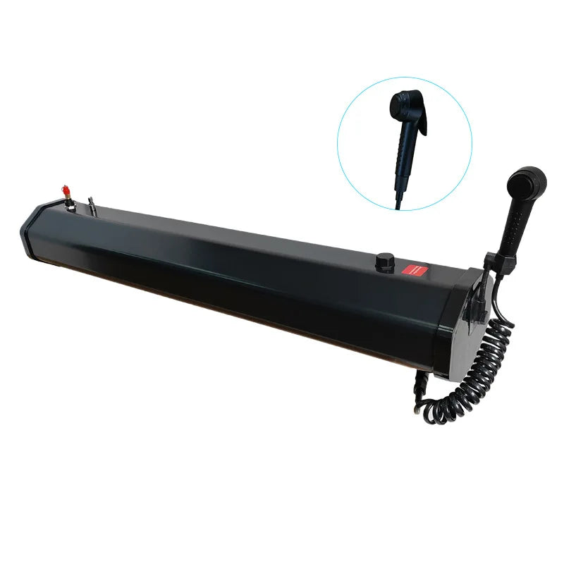 30L Car Roof Water tank Outside Camping Shower PVC Economical Car Solar Shower Road Shower