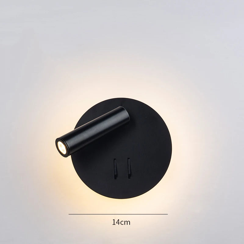 Turnable Wall Lamp With Switch Reading Lamp Bedroom Living Room Wall Lamp Desk Lamp Lighting Fixture