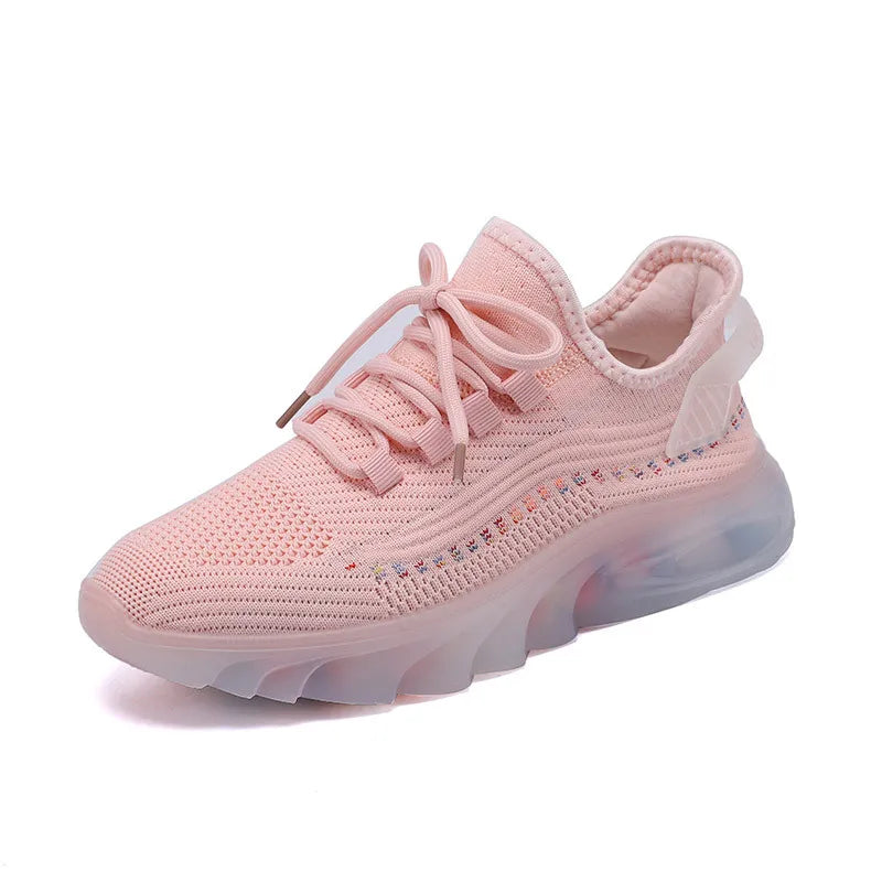Hot Selling Dollar High Quality Chunky Ladies Sneakers Woman New Women's Casual Light Mouth Shoes Fashion Walking Style Shoes