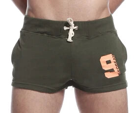 SEOBEAN Men's Shorts Casual Summer Beach Small Cotton Home Shorts Loose Fitness Pockets