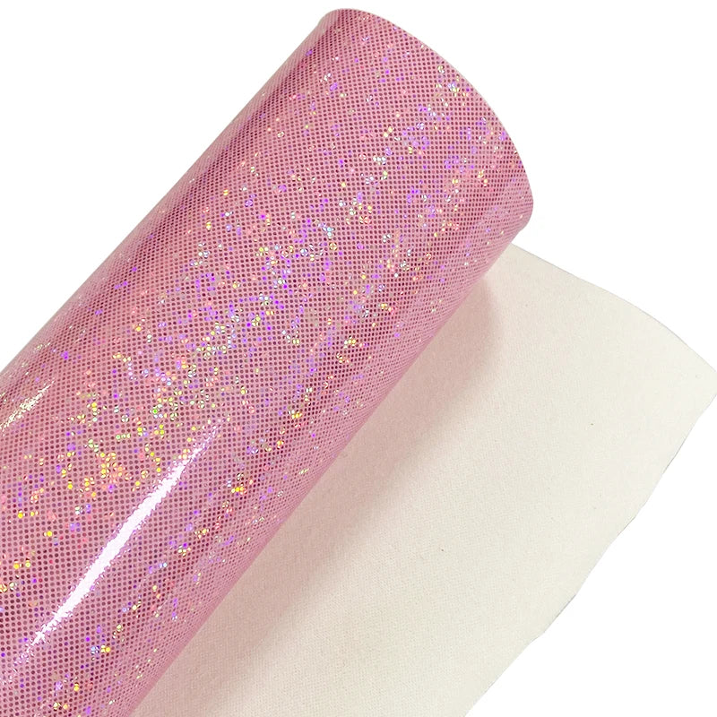 PU Synthetic Leather Babysbreath Film Smooth Pu Leather  in Roll  for Making Bags and Shoes