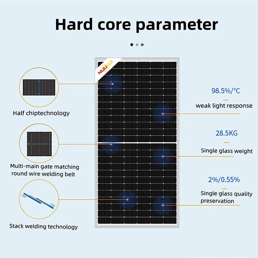 SUN-30KW-HY Monocrystalline Silicon Solar Panels OEM Power Manufactured by Professional Photovoltaic Module Suppliers