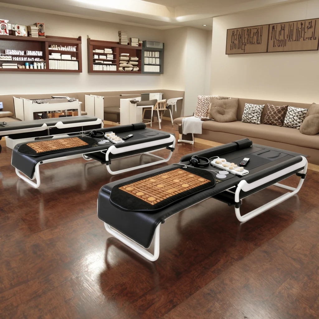 Manufactory Direct Korea Master V3 V4 V6 Therapy Table Jade Hot Stone Heating Cama De Masaje Thermal Infrared Massage Bed