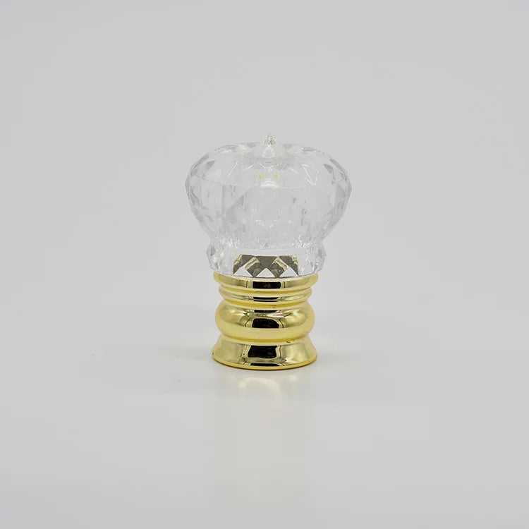 60ml High Quality Empty Transparent Glass Perfume Bottle with Pump Sprayer Gold Cap Dubai Low MOQ