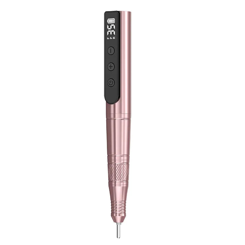 High-Power 35000rpm Nail Drill Manicure Pedicure Electric Nail File Portable Nail Art Drill Kit for Salon and Home Use