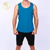 Mens Curved Hem Casual Workout Sport Singlet Muscle Gym Activewear Athletic Sleeveless Fitness Custom Logo Oversize Tank Top Men