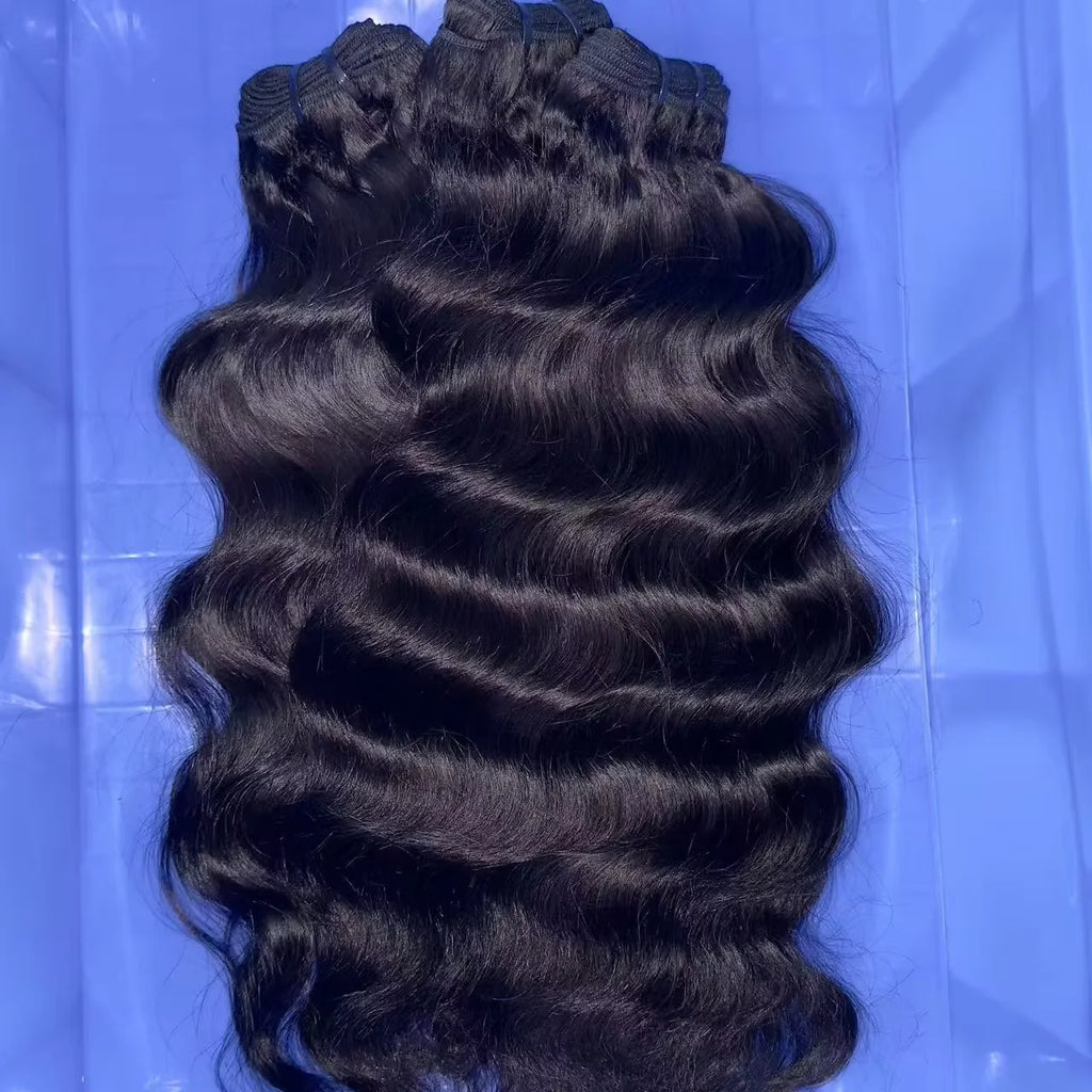 Wholesale 100% Human Hair Vendors Natural Wave Body Wave Raw Hair Bundle Human Hair Bundles