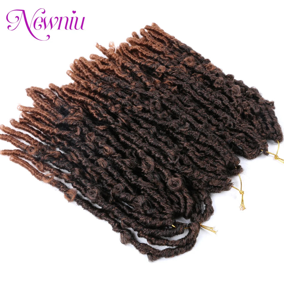 Butterfly Locs Crochet Braids Hair Synthetic Dreadlocks meche Faux Locs Crochet Hair Extensions for women braiding hair