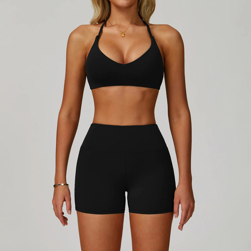 2025 New Butt Lift Sportswear Gym Athletic Yoga Sexy Plus Size Running Training Women's Workout Set