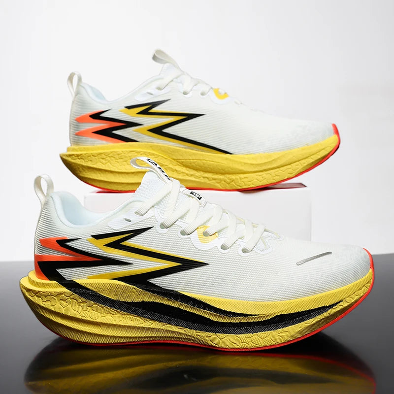 2026 NEW LEAO Men's High Quality Customizable Comfortable Running Shoes Fashion Orange Sports Shoes for Summer & Spring