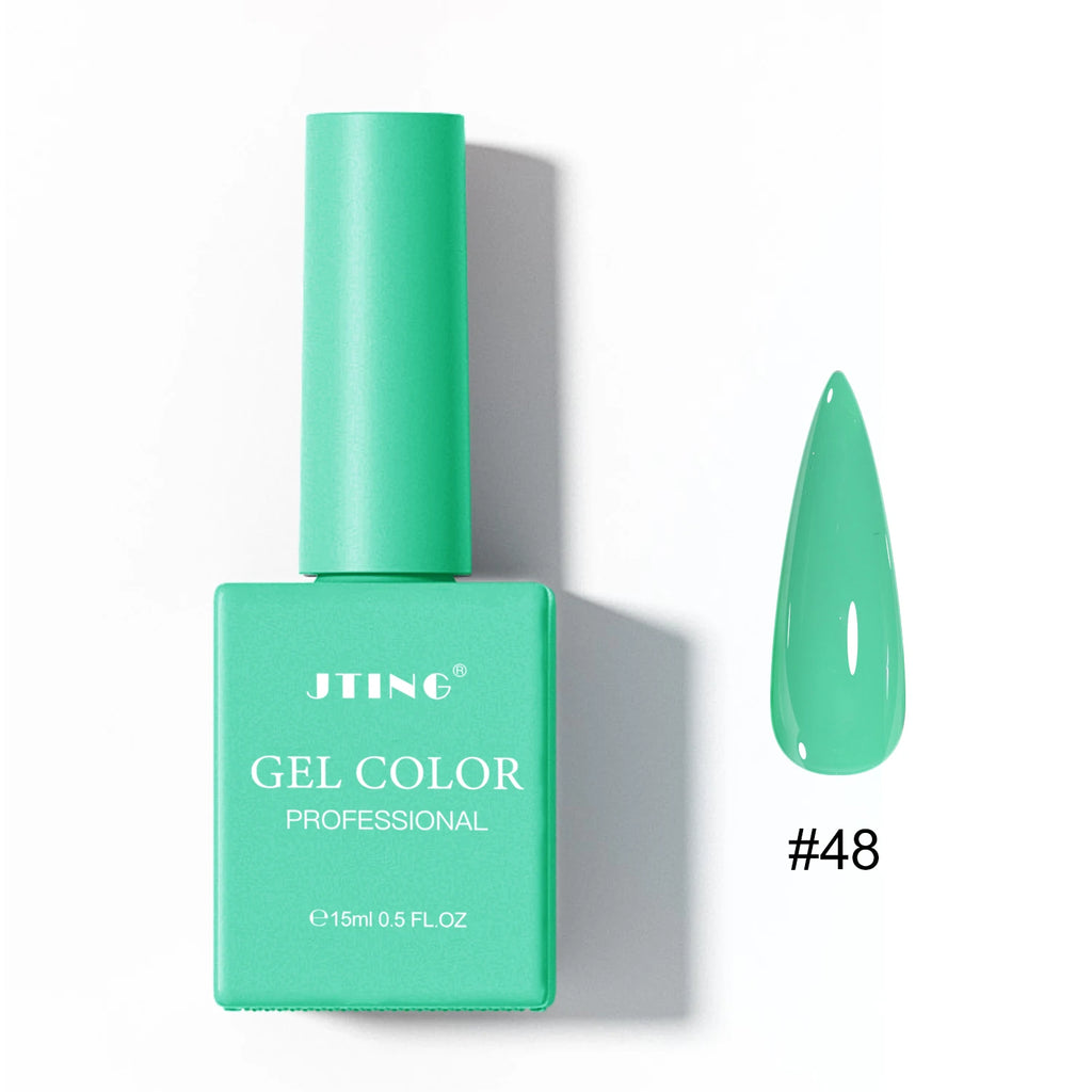 JTING Free Gift 66Colors Gel Nail Polish Collection Free Top Base Coat High Quality Pigment Salon Professional Gel Polish Set