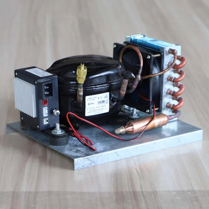 BD15HC BD25HC BD35HC DC12V24V DC Compressor Unit Car Refrigerator Freezer Refrigeration Unit Condensing Unit