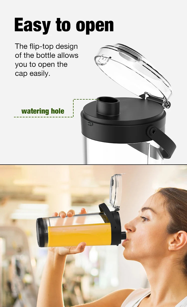 500ML Cordless Personal Blender USB-C Rechargeable Self Cleaning Mini Juicer Travel Spout Strap 4000mAh Smoothie Stainless Steel