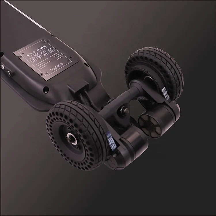 Dual Belt Drive 40km/h Waterproof Electric Skateboard Off-Road Mountain Board 20km Range 6inch Maple Deck ABEC-7 Bearings 150kg