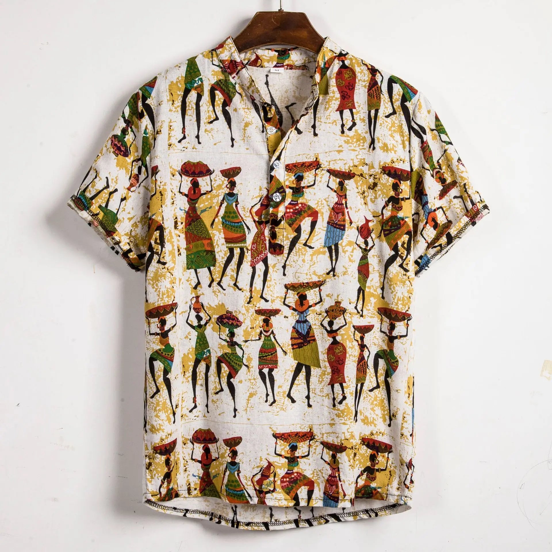 OEM Service Custom Wholesale Summer Men Clothing Short Sleeve Hawaiian Printed Fashion Shirt