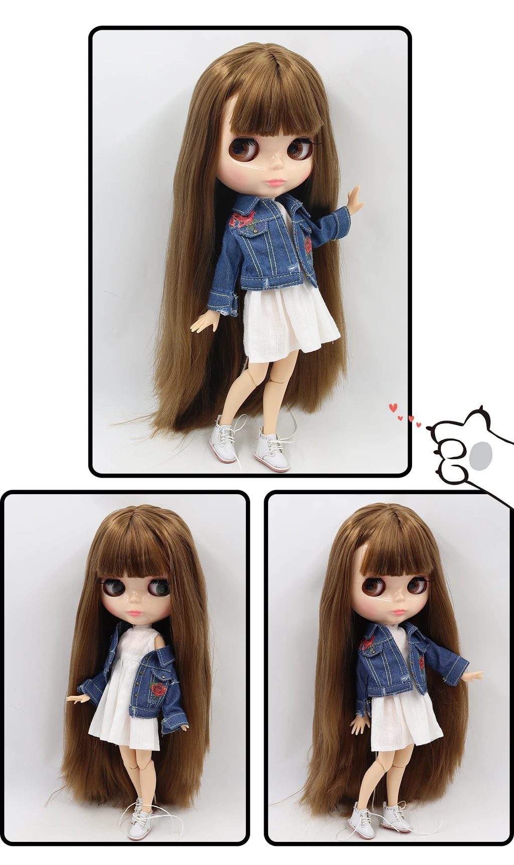 ICY DBS Blyth Doll 1/6 BJD Toy Joint Body Special Offer Lower Price DIY Girls Gift 30cm Anime Doll Random Eyes Colors