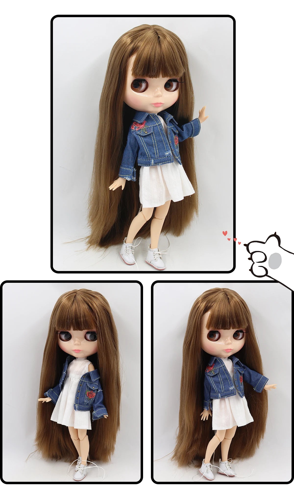 ICY DBS Blyth Doll 1/6 BJD Toy Joint Body Special Offer Lower Price DIY Girls Gift 30cm Anime Doll Random Eyes Colors