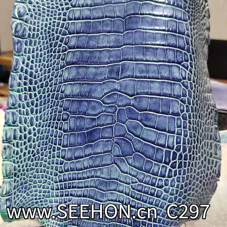 100% Croco Genuine Leather High Quality   Leather Product Genu Premium Premium Crocodile Material Purse
