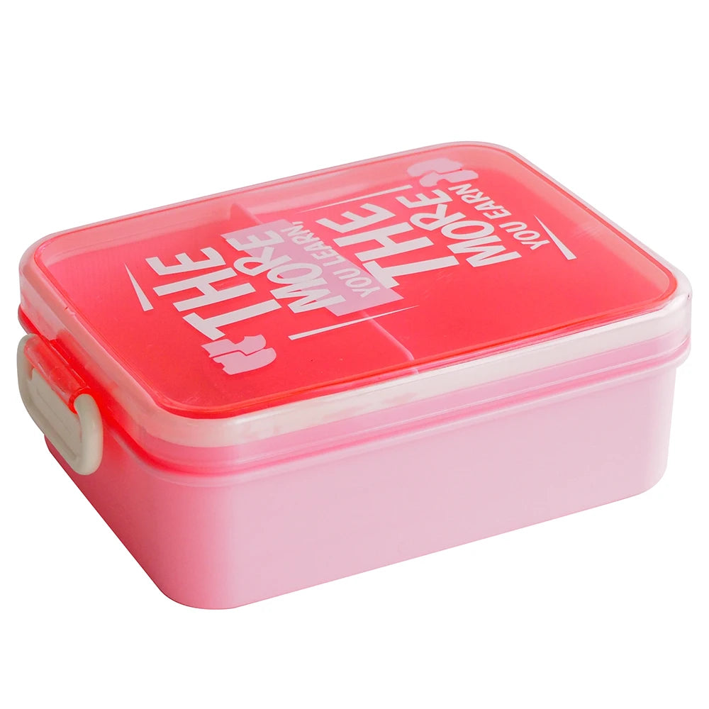 Single Layer Microwave Lunch Box Sealed Separated Bento Boxes Food Storage Container for Adults,Student,Kids Lunches BPA Free