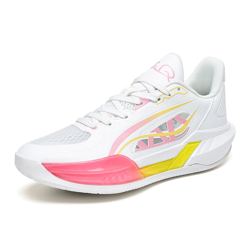 Hot Sale Running Shoes Fashionable Non-slip Men's Sports Shoes Cushioning Breathable Basketball Shoes