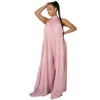 S-XL Women's Summer Sleeveless Chiffon Dress Elegant Formal Wide Truffle Back Breathable Loose Club Printed Fabric Office