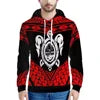 Men's Hoodies Custom Blue Polynesian Pohnpei Tribal Designer Sweater Boy Casual Oversized Hoodies Sweater