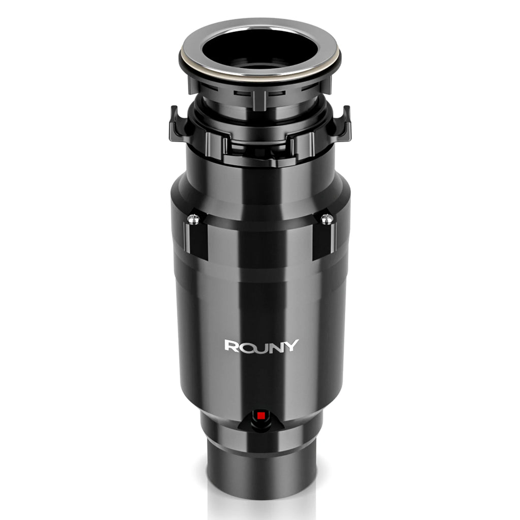ROUNY Quiet 1/2 HP Food Waste Disposer, 375W Powerful Motor, Kitchen Sink Garbage Grinder for Home Use