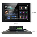 10-Inch BT Smart Home Audio System Wall Amplifier Panel  Music Controller WIFI Wall Home Theater Systems