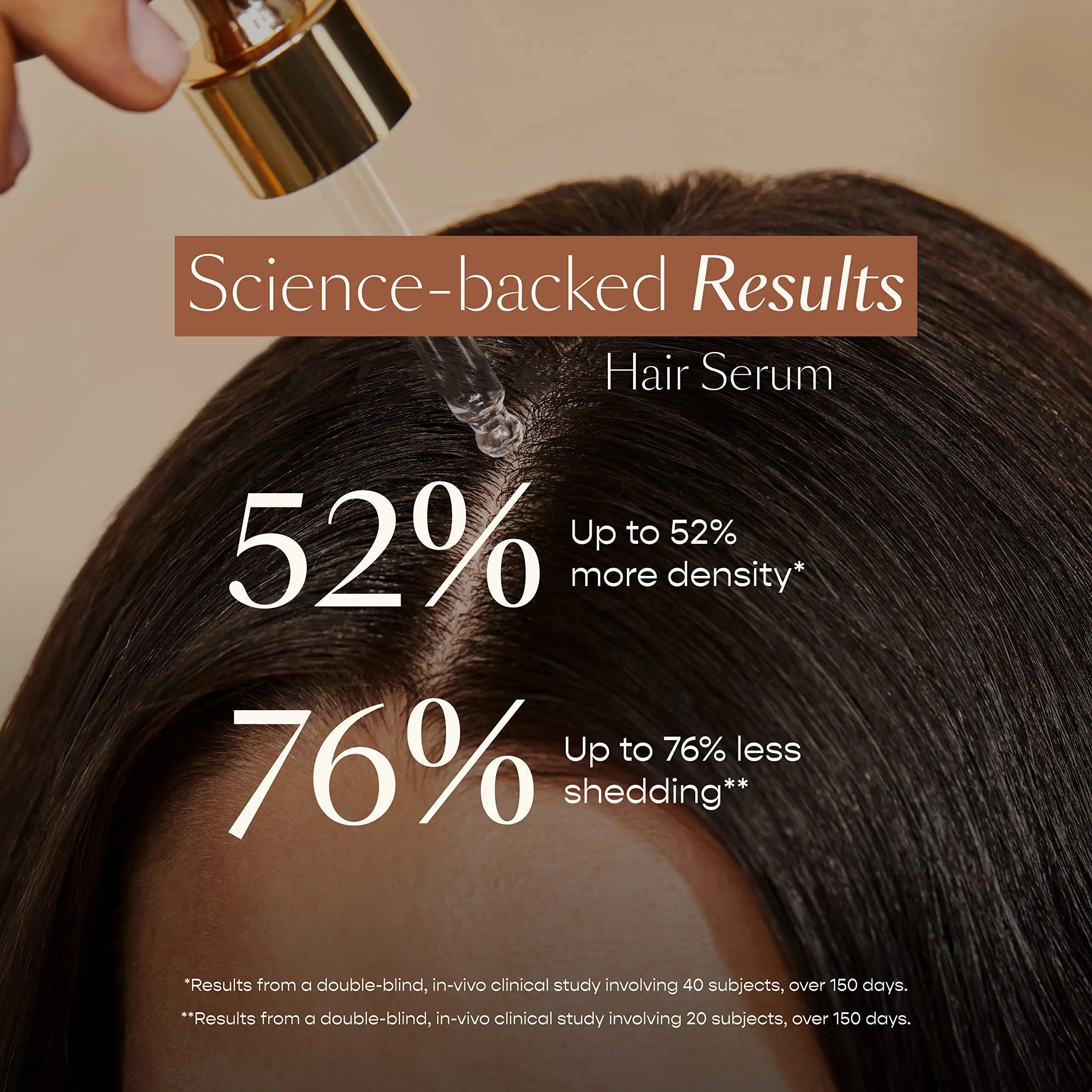 HANLINGER 30ML Vegan Hair Growth Serum Private Label Organic Herbal Formula for Fuller & Thicker Hair