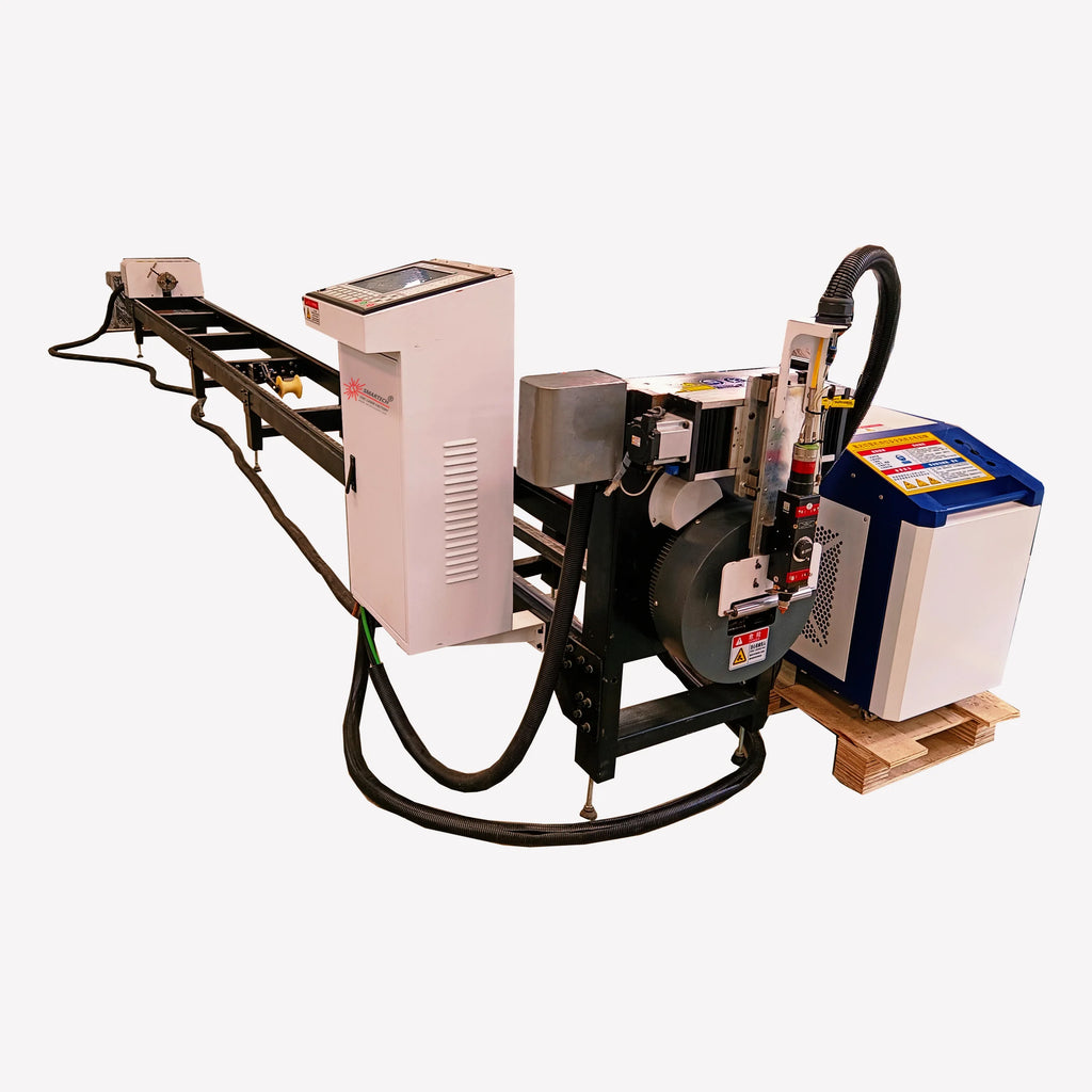 High-Precision Stainless Steel Pipe Fiber Laser Tube Cutter Square Tubes Cypcut Control System Yaskawa Hiwin AI BMP