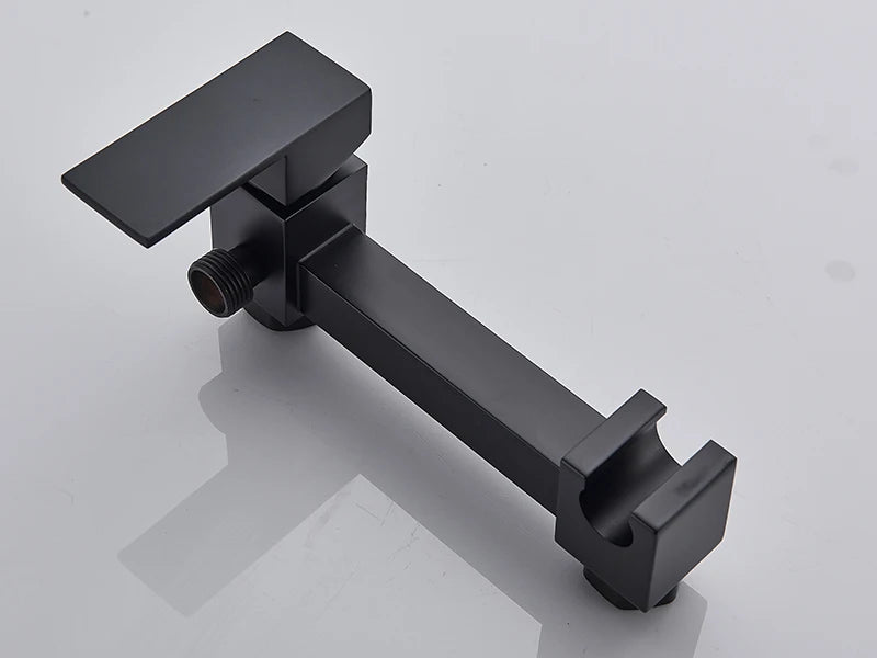 Rozin Black Bidet Faucets Wall Mounted Bathroom Shower Tap Bidet Toilet Sprayer Bidet toilet Washer Mixer Faucet