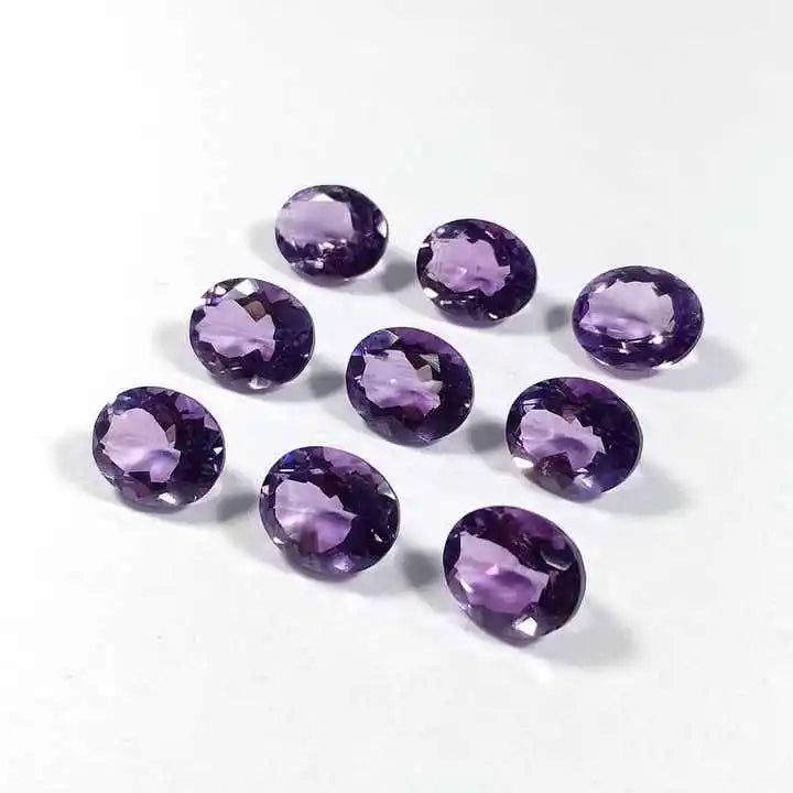 Wholesale Exclusive KHUSHI GEMS Natural Purple Amethyst Mix Shape Loose Gemstones 500g MOQ Third Party Certified for Jewelry