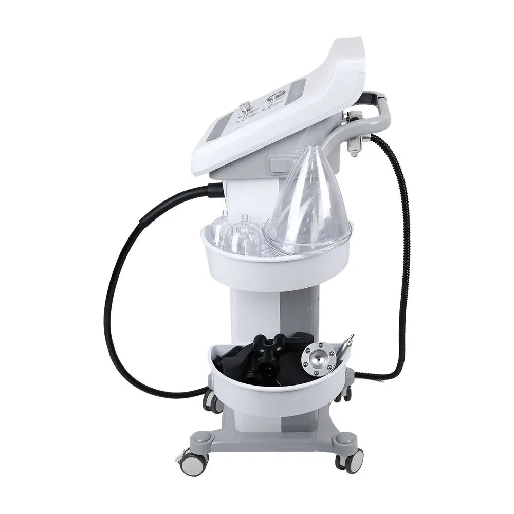Vertical 4 In1 Vacuum Heating 8 Vibration Heads G8 Massager Cellulite Removal G8 Body Slimming Machine with 33 Cups