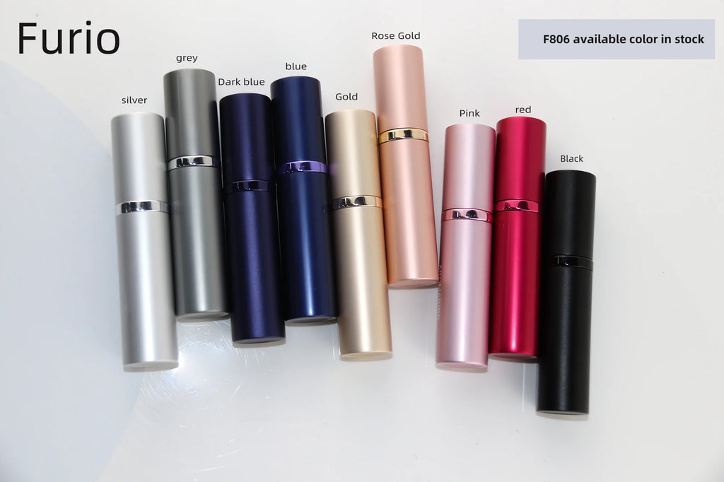 5ml Refillable Mini Perfume Bottle Portable Aluminum Atomizer Refill Perfume Spray Bottle Cosmetic Container for Travel