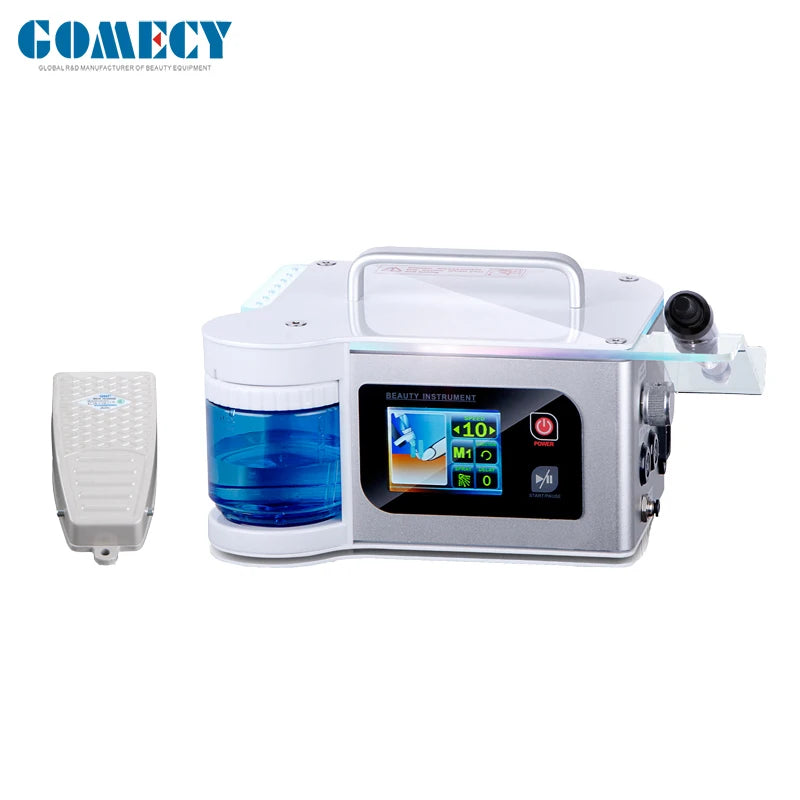 GOMECY Nail Drill Machine 40000rpm Professional Acrylic Power Gms Spray for Nails with Vacuum