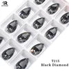 Super Shiny Multi-Color Glass Stone Sew-On Rhinestones for Evening Dress Necklace Earrings Bag Shoes-Special Shape Technique