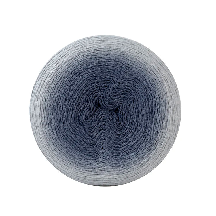 100% Recycled Magic Ball Sweater Scarf Hat for Baby 180g Hand Knitting with Fancy Yarn Dyed Pattern Cotton Line Weaving