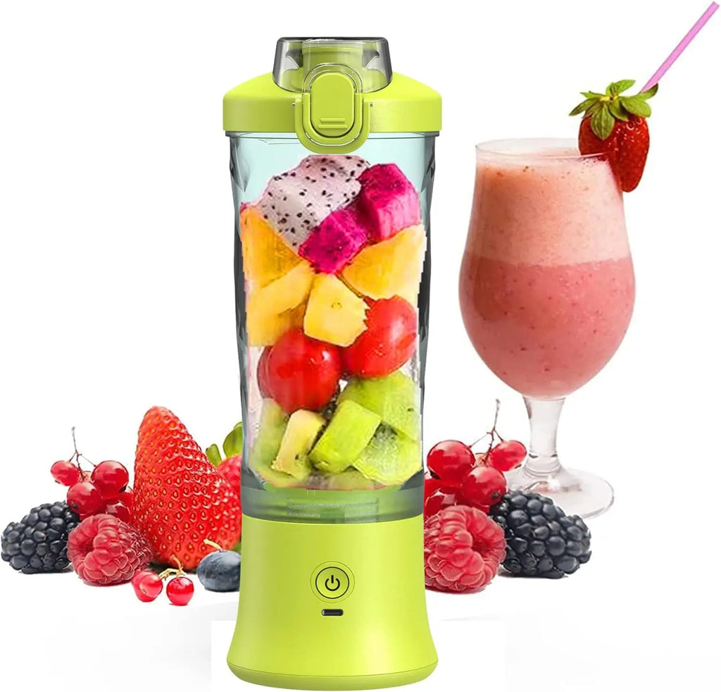 600ML Big Capacity Mini Blender Electric Rechargeable Waterproof Hand Blender Powder Juicer Portable Blender