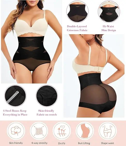 New Listing High Waist Postpartum Seamless Women Shaper Bbl Shorts Butt Lifter Slimming Shapewear Pants XXL Plus Size Shapers