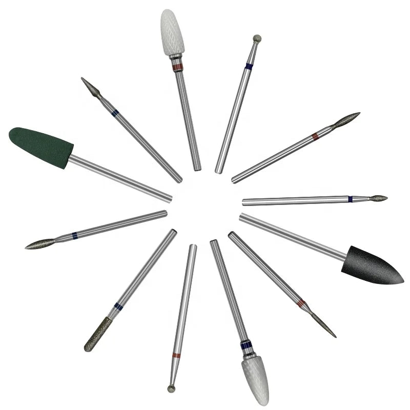 2028J AT-ND15 Professional Nail Kit Set Manicure Drill Bits Mancuire Nail Drill Bits Set