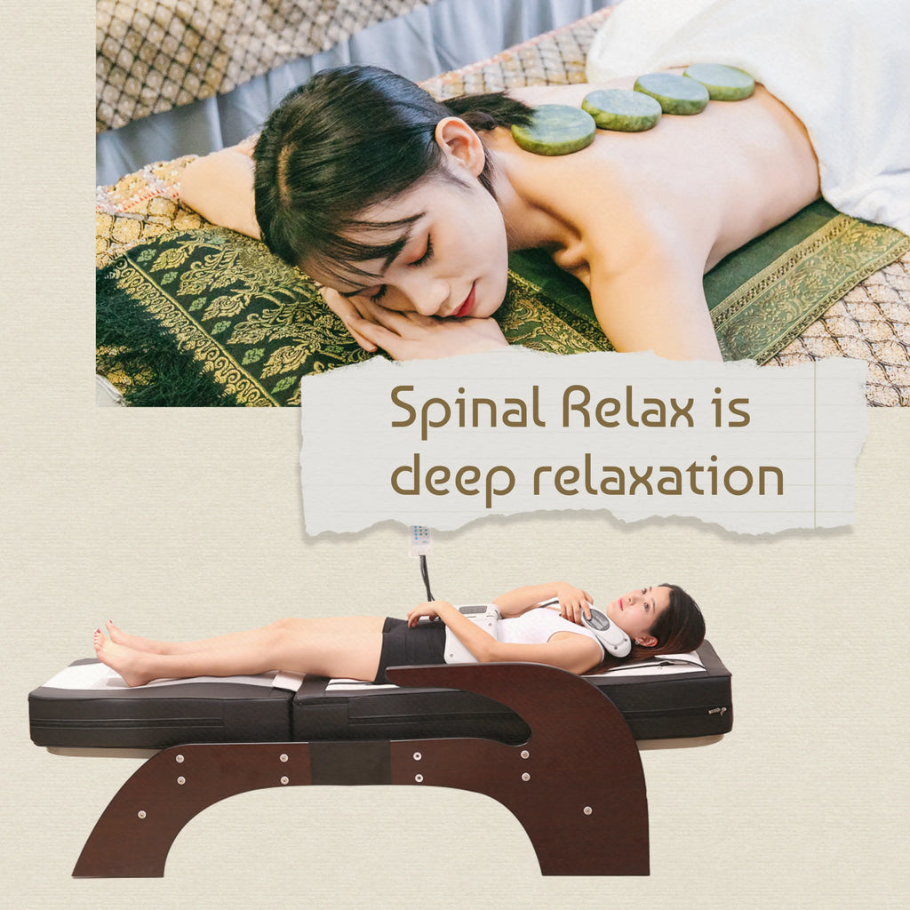 Advanced Electric Massage Bed with Adjustable Infrared Heated and Jade Roller for Spinal Therapy and Wellness