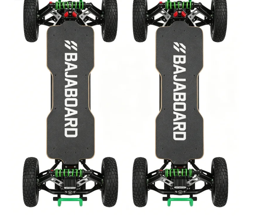 BAJABOARD ATRAX Electric Scooter Canadian Maple Board Long Range 75km 150kg Load Capacity 2WD Off-Road Skateboard Extreme Sport