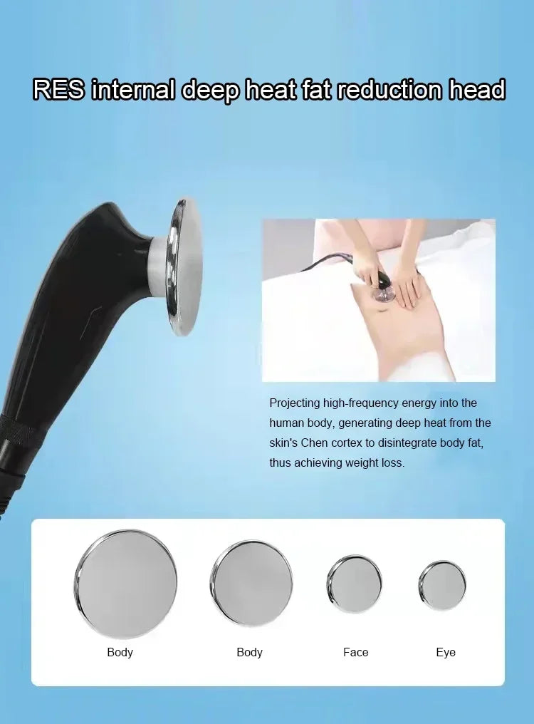 2026 New PORTABLE Tecar Therapy 448khz Physiotherapy Weight Loss RF Body Sculpting and Skin Firming Beauty Device CAP RES JMD