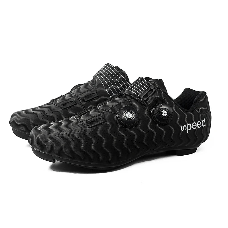 Custom Cycling Shoes for Men and Women Fashionable Road Mountain Bike Booster Riding Shoes with Mesh Lining Rubber/Nylon Insole
