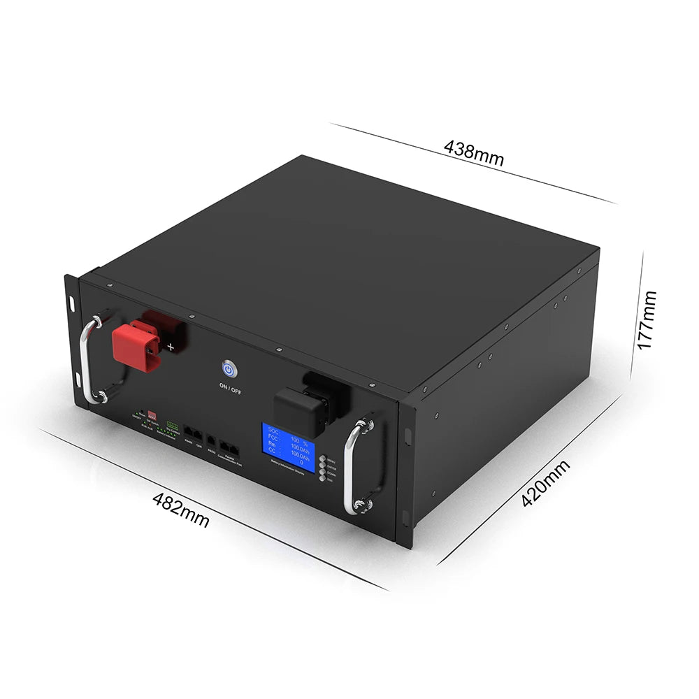 Factory Sale 24V 200Ah Lithium Storage Battery 5Kwh Rack-Mounted 25.6V Lithium Iron Phosphate Akku LifePO4 Battery