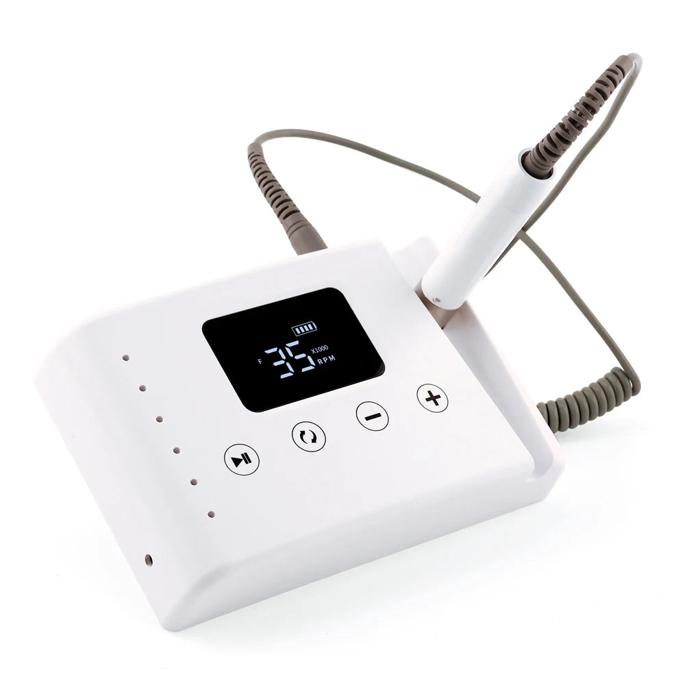 2026 Wholesale OEM Customized Logo Nail Drill 85W Brushless 35000RPM New Design Manicure Cordless E-file Machine