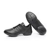Children's Modern Competitive Dance Sneakers Latin Dance Gymnastics Cheerleading Jazz White Black Line Dance Shoes