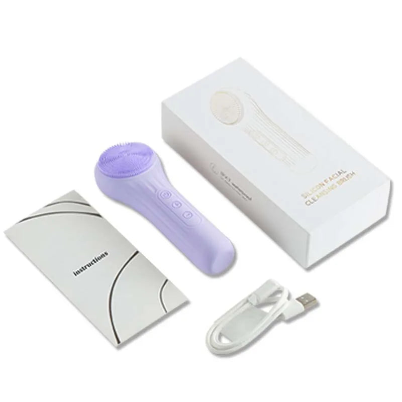 Wholesale Electric Face Scrubber Machine Beauty Personal Care Deep Cleansing Skin Brush Face Massage Tool